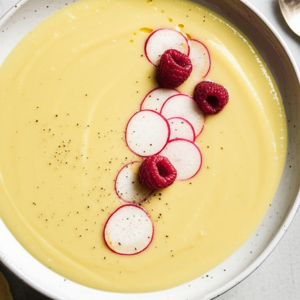 Turnip And Pear Soup image