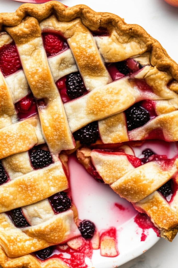 Berry Apple Fantasy Pie image