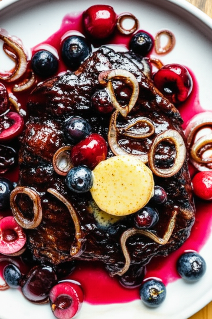 Berry Balsamic Marinade And Sauce image