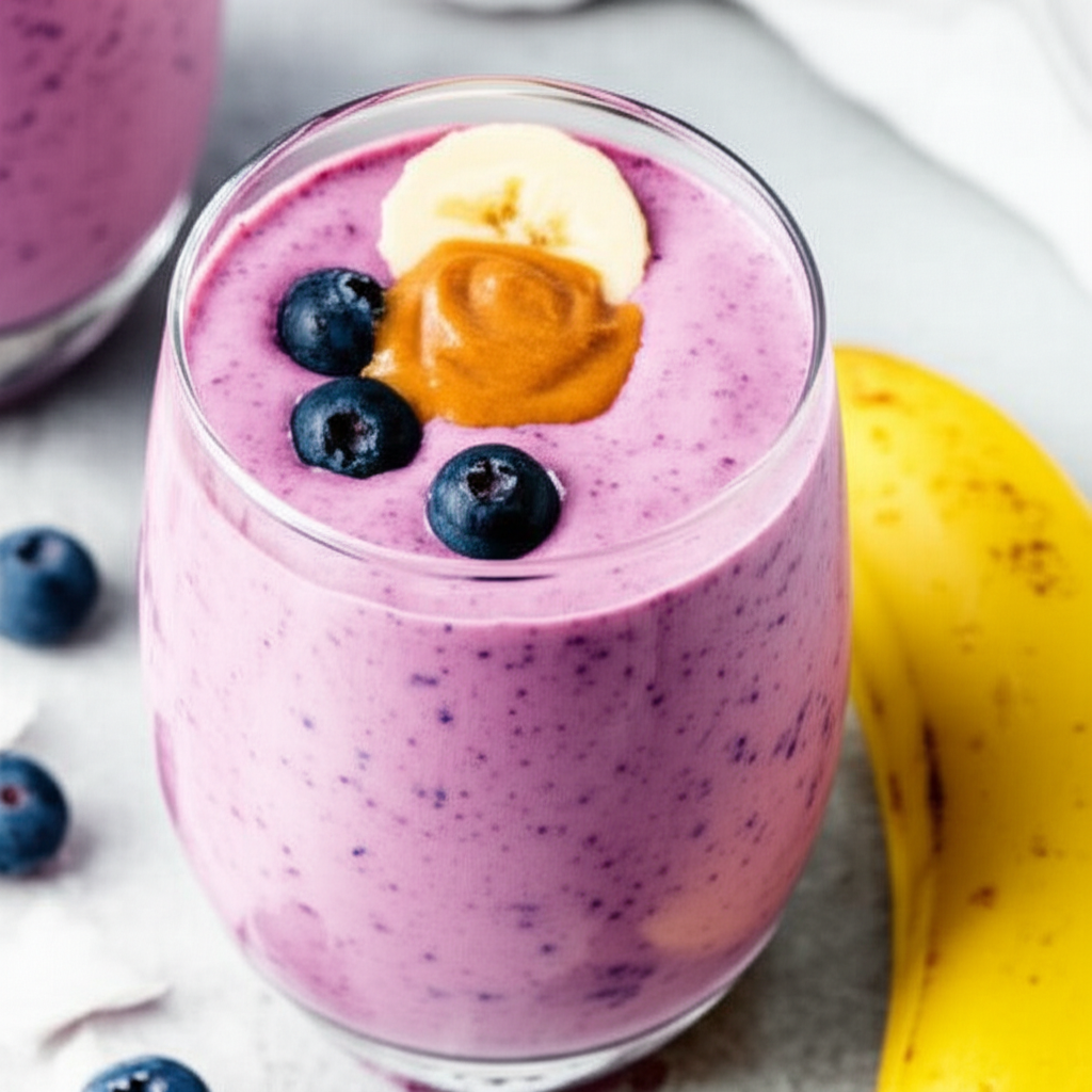 Berry Banana Shake Delicious And Simple image