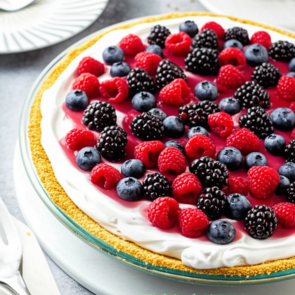Berry Berry Cool Pie image