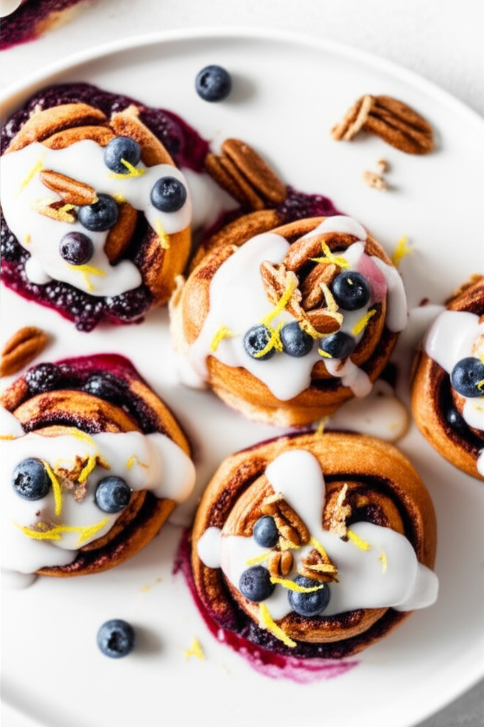 Berry Breakfast Rolls image