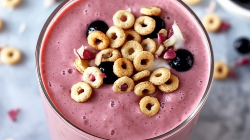 Berry Burst Banana Smoothie image