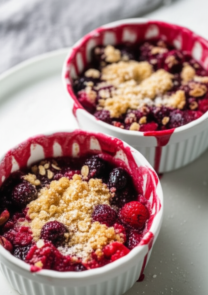 Berry Cobbler For Two image