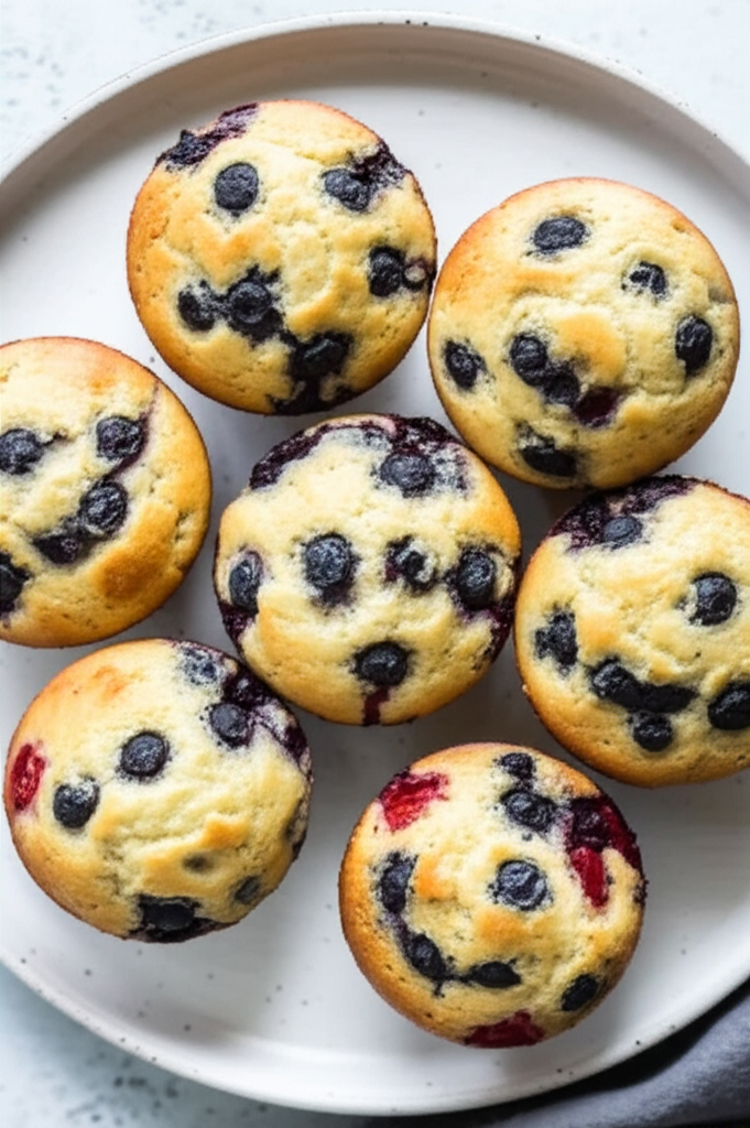 Berry Cornmeal Muffins image