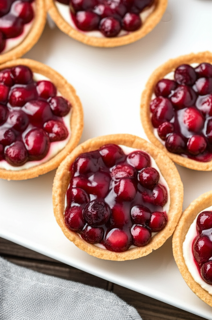 Berry Cream Cheese Tarts image