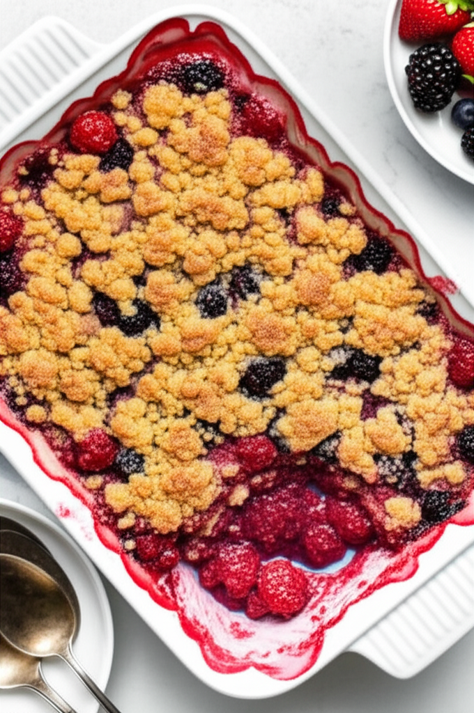 Berry Cream Crumble image