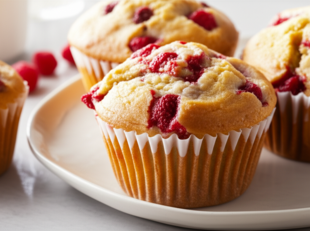 Berry Cream Muffins image