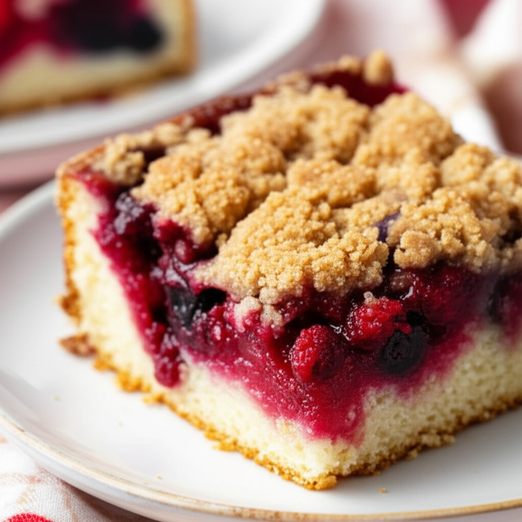 Berry Crumb Cake image