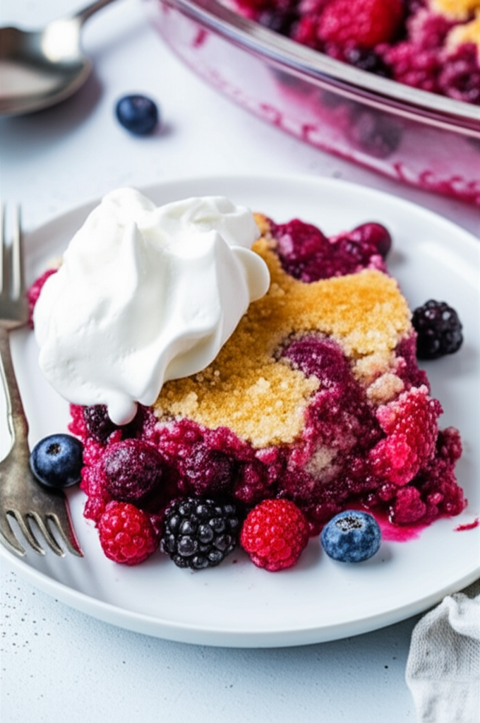 Berry Dessert Or Any Fruit image