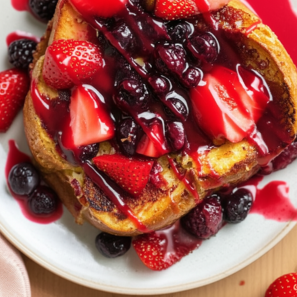 Berry French Toast Bake image