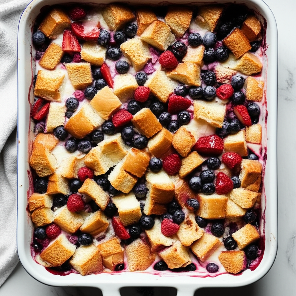 Berry Good Morning Breakfast Casserole Oamc image