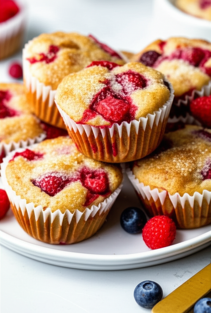 Berry Good Muffins image