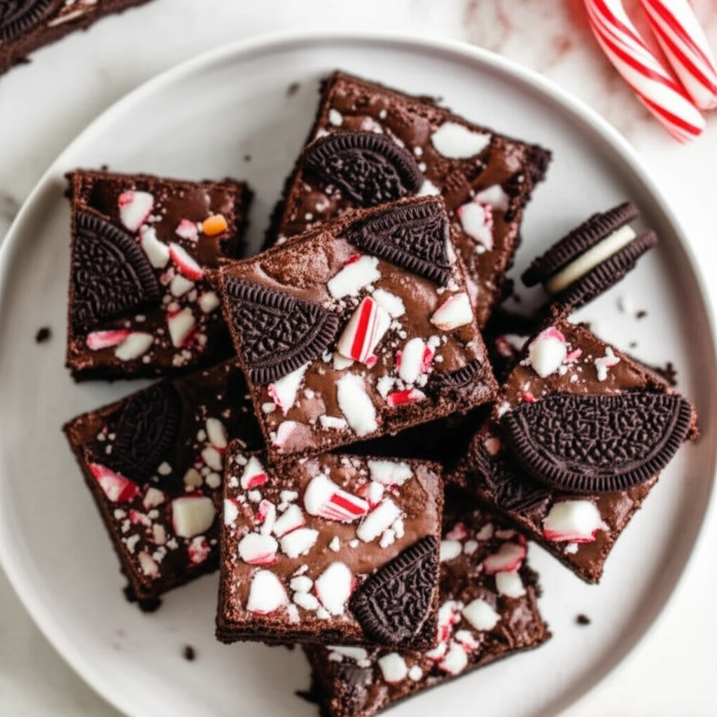 Joe S Peppermint Cookies N Cream Brownies image