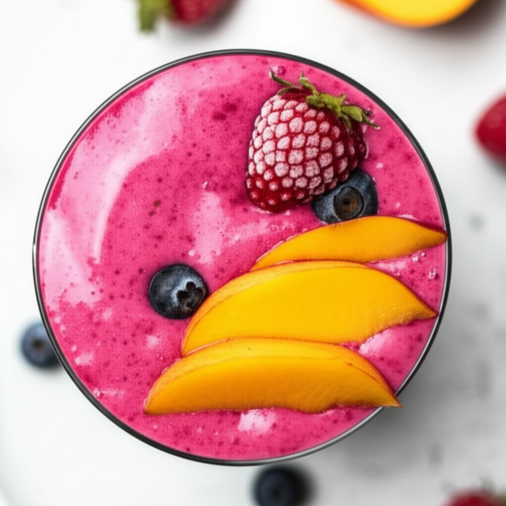 Berry Nectarine Smoothie image