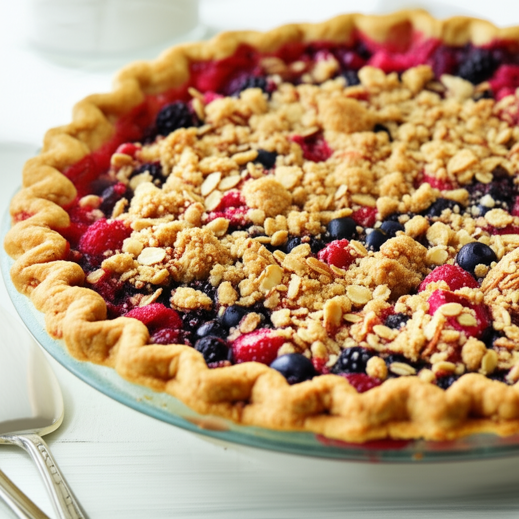 Berry Streusel Pie image
