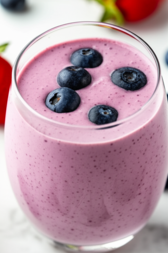 Berry Tofu Smoothie image