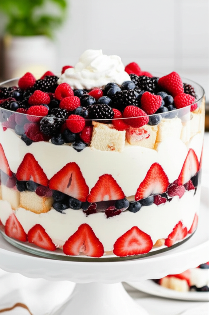 Berry Trifle image