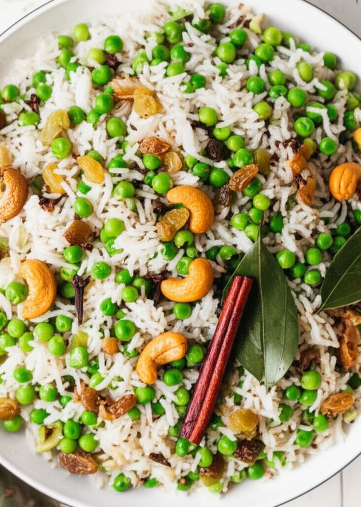 Aarsi's Ultimate Pea Pulao image