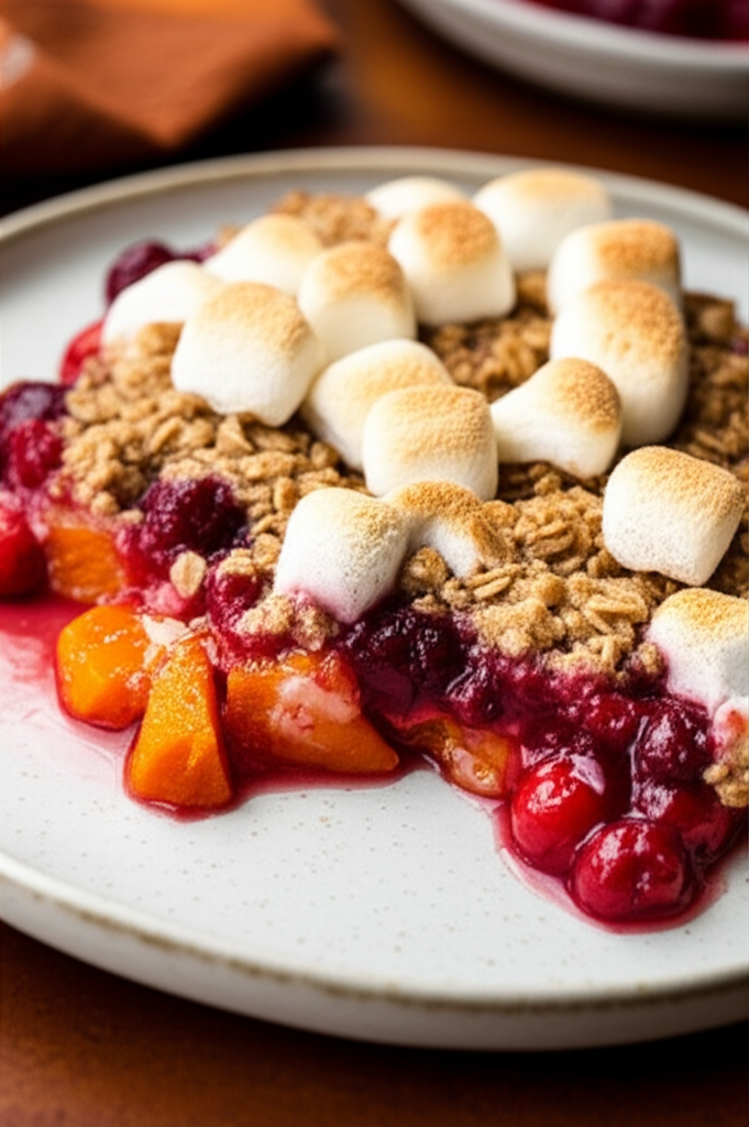 Berry Mallow Yam Bake image