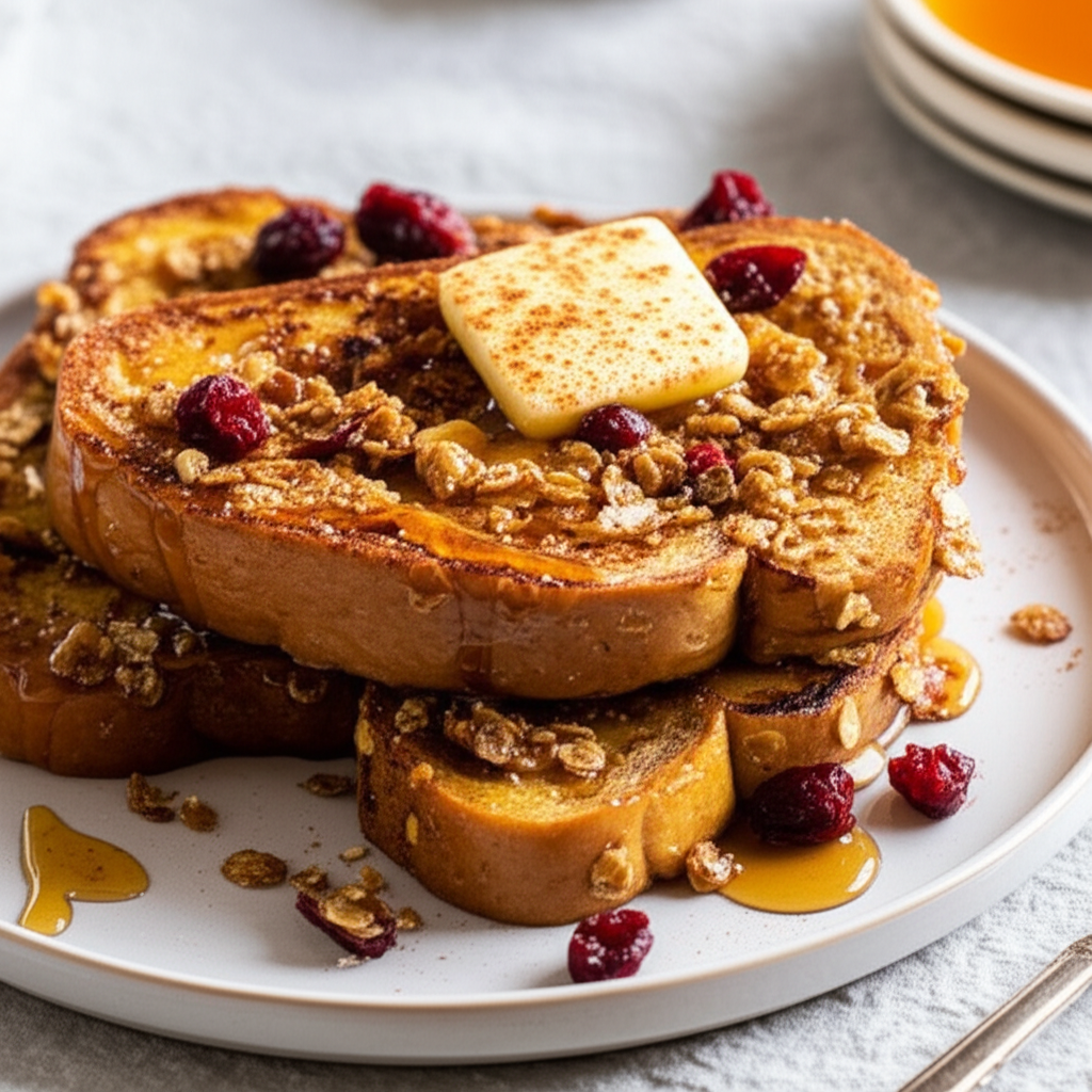 Berry Nut French Toast image