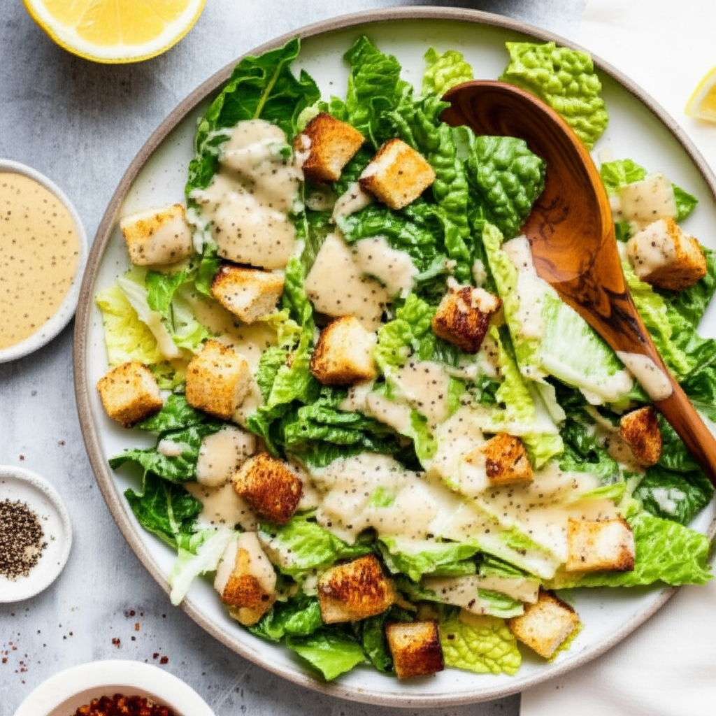 Vegan Caesar Salad Dressing image