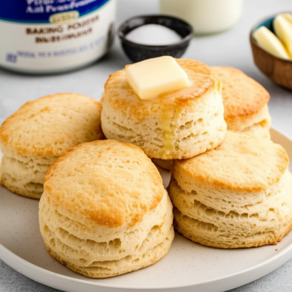 Best No Roll Baking Powder Biscuits image