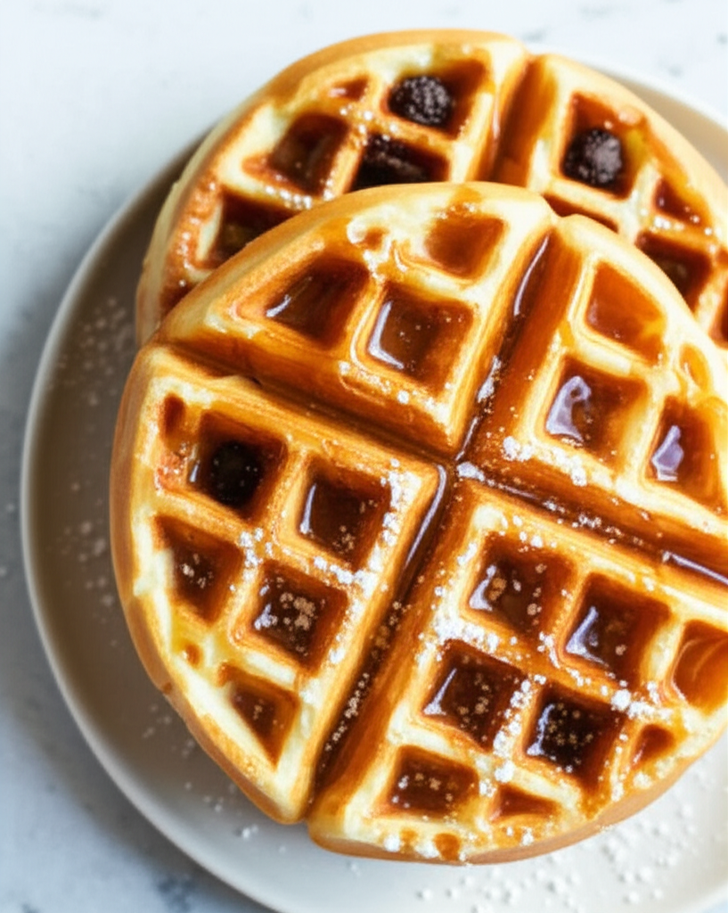 Best And Easiest Waffles image