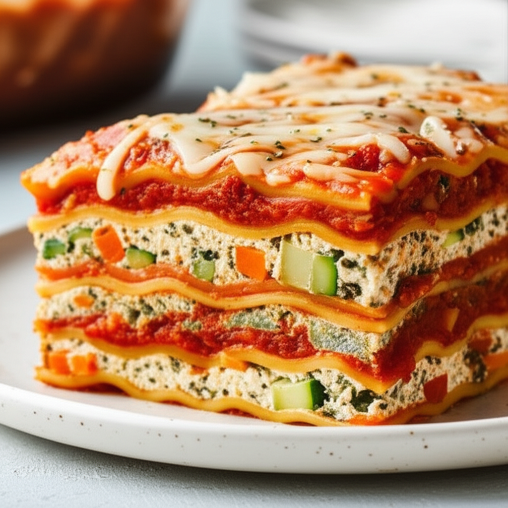 Vegan Veggie Lasagna image