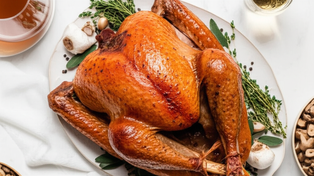 Best Apple Cider Brined Turkey image
