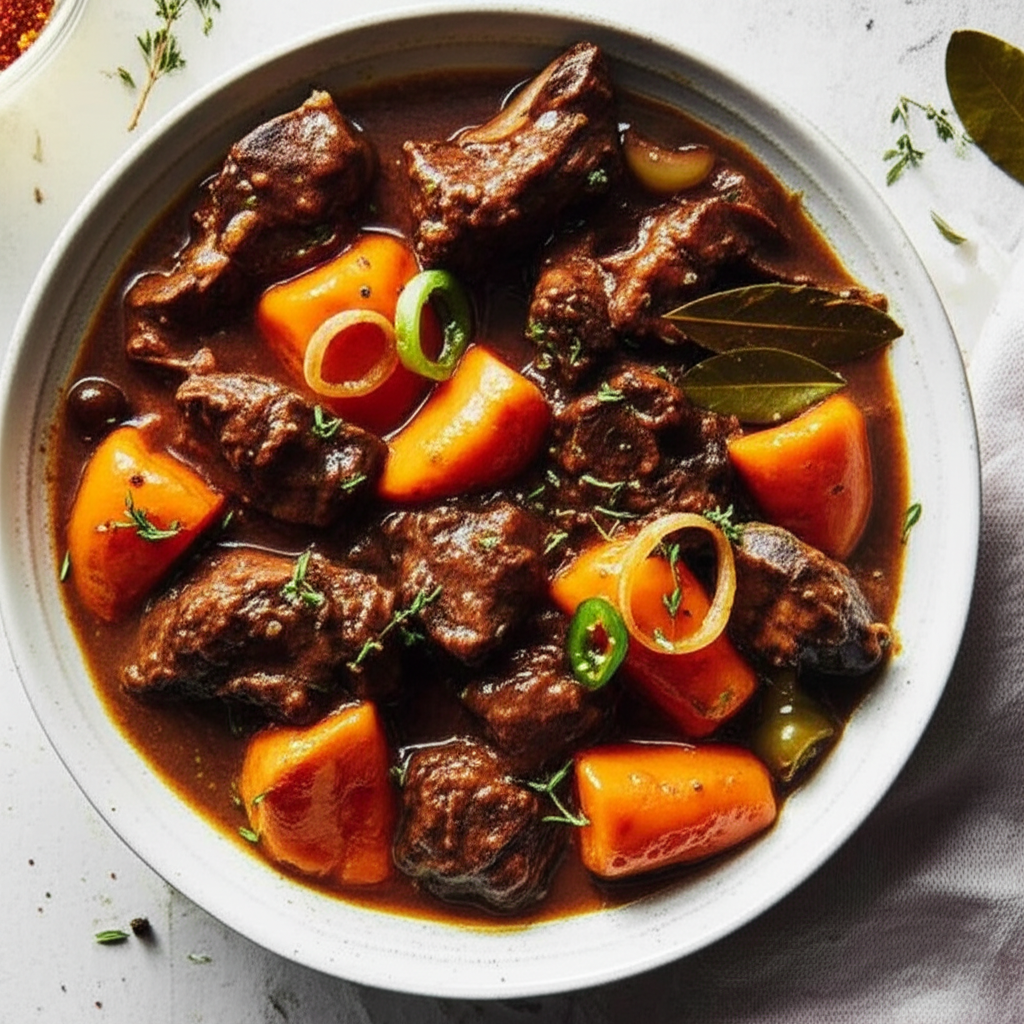 Best Bajan Oxtail Stew image