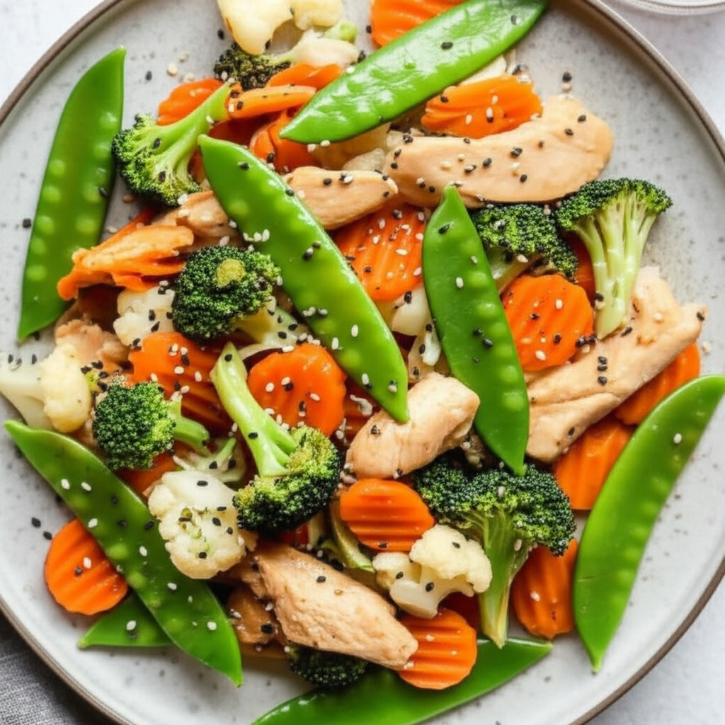 Vegetable Chicken Stir Fry image