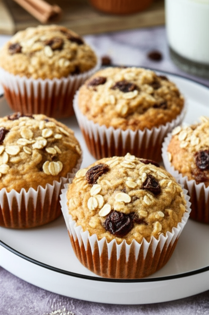 Best Banana Oat Muffins image