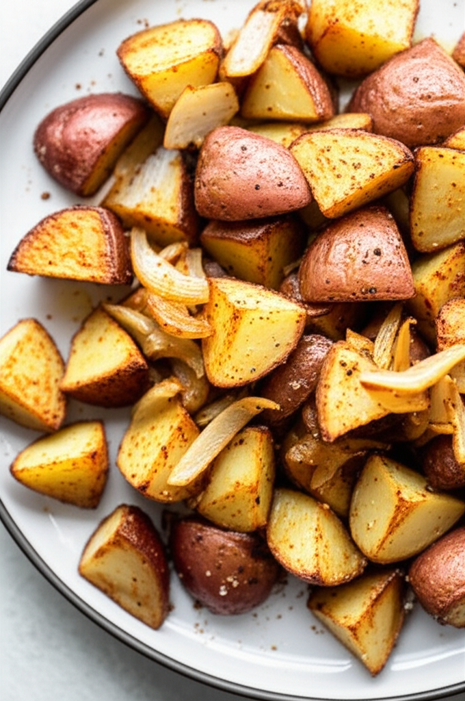 Abbie S Spicy Oven Roasted Potatoes image