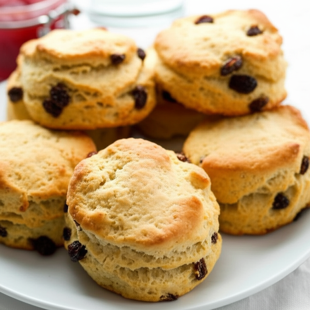 Best Buttermilk Raisin Scones image