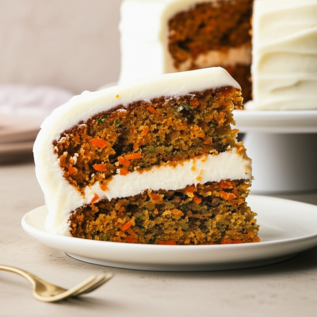 Best Carrot Cake With Cream Cheese Icing image