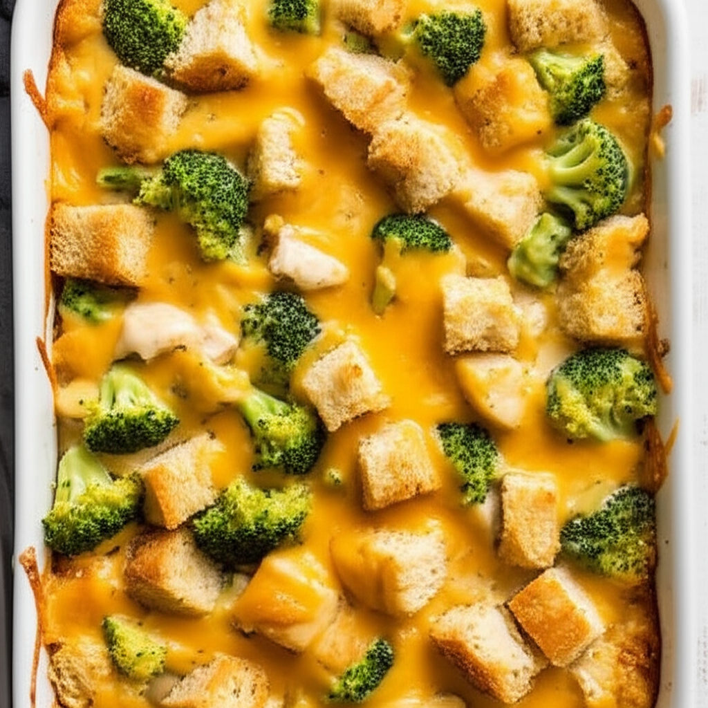 Best Chicken Broccoli Casserole Ever image