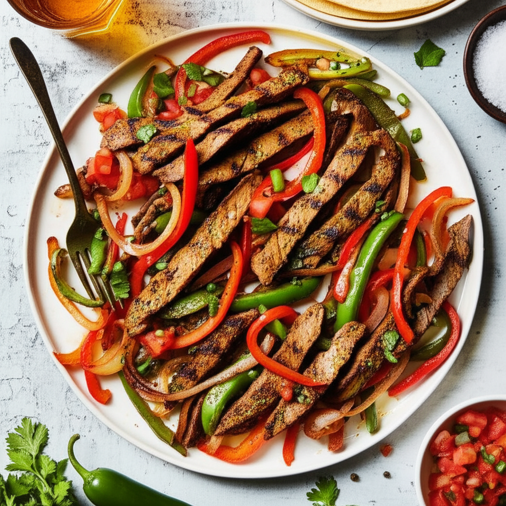 Best Chicken Or Steak Fajitas Ever image