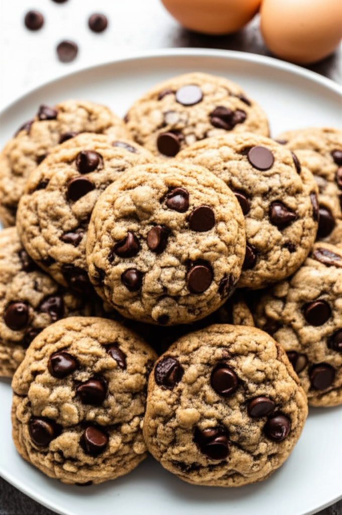 Best Chocolate Chip Cookies With Oatmeal image