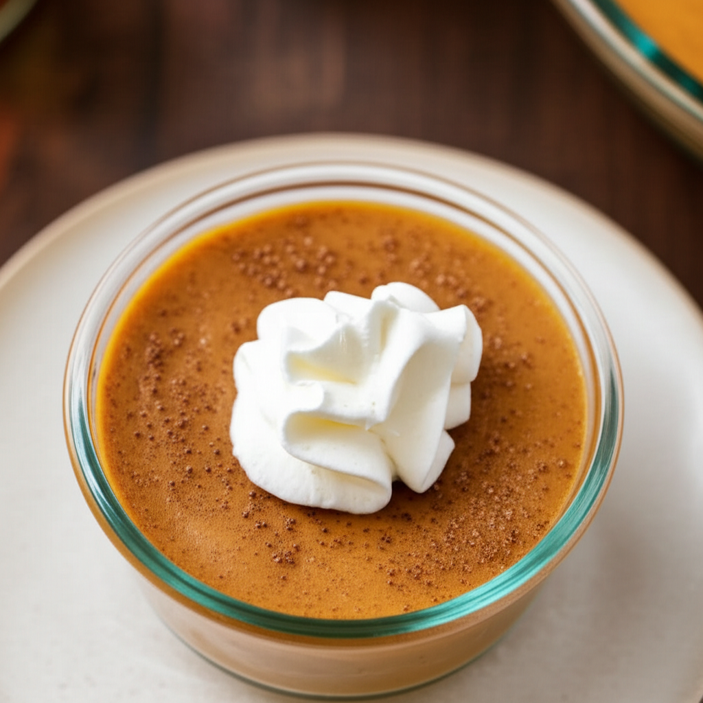 Abby S Pumpkin Pie Crustless Custard image