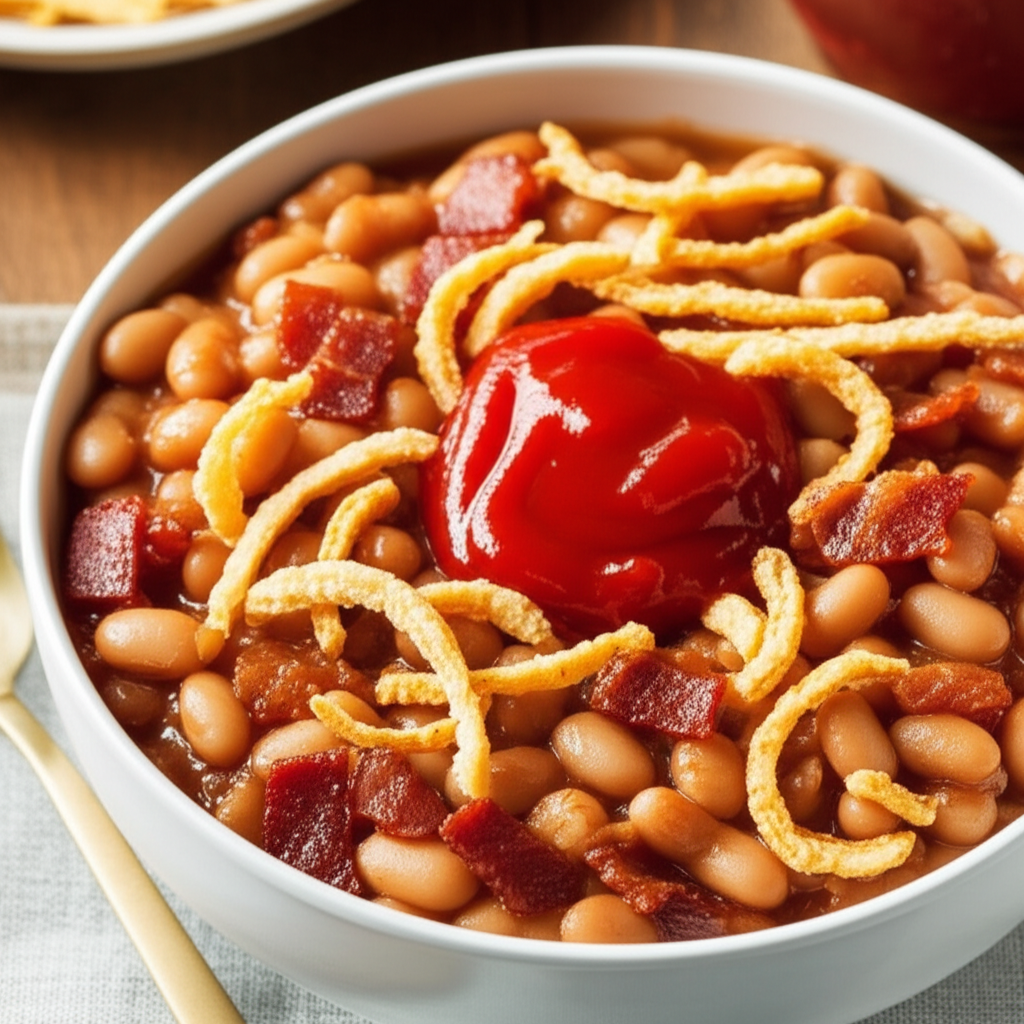 Best Ever Baked Beans Crock Pot image