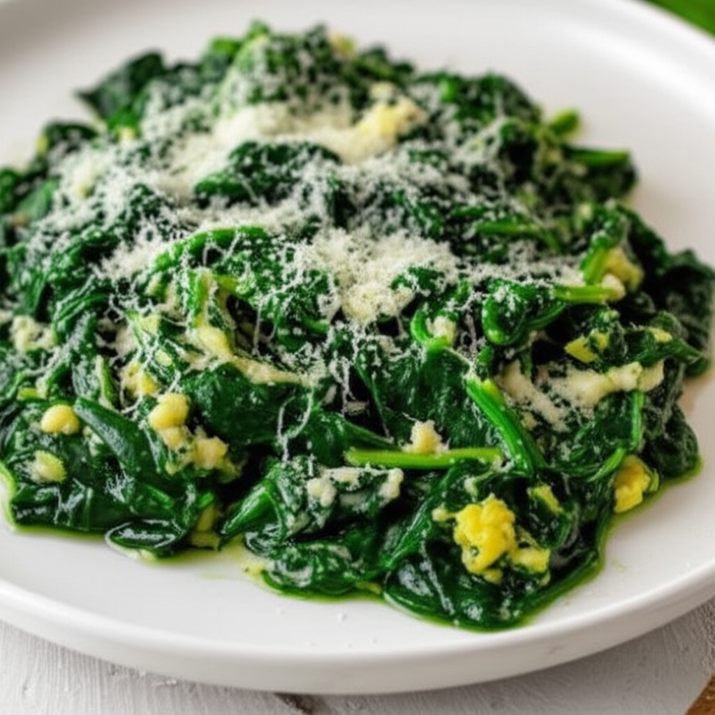 Best Ever Italian Spinach image