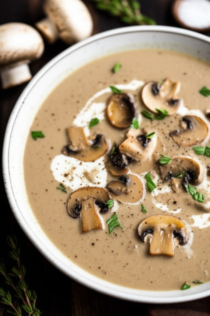 Best Ever Mushroom Soup image