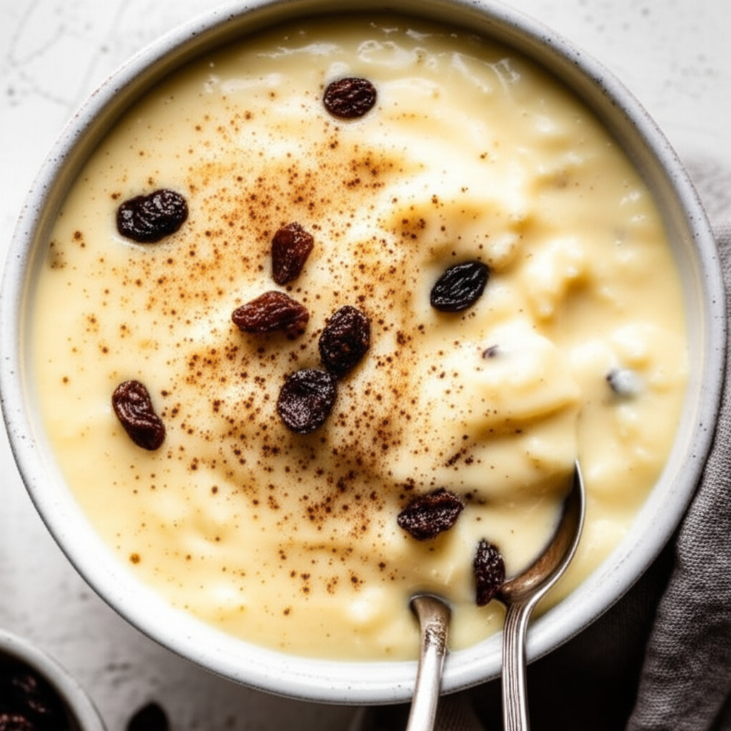 Best Ever Rice Custard Pudding image