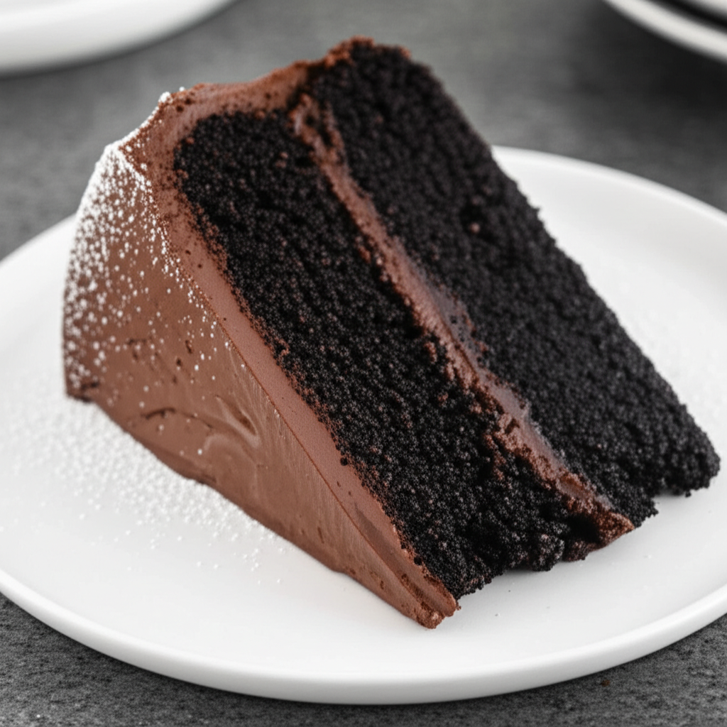 Best Ever Rich Chocolate Fudge Cake image