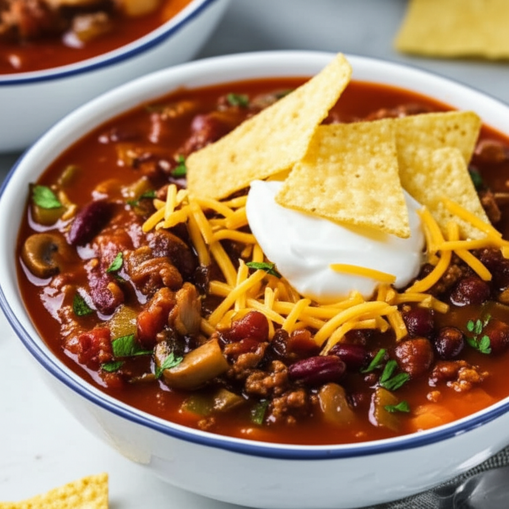 Best Midwest Chili You Ll Ever Eat No Noodles Or Kidney Beans image
