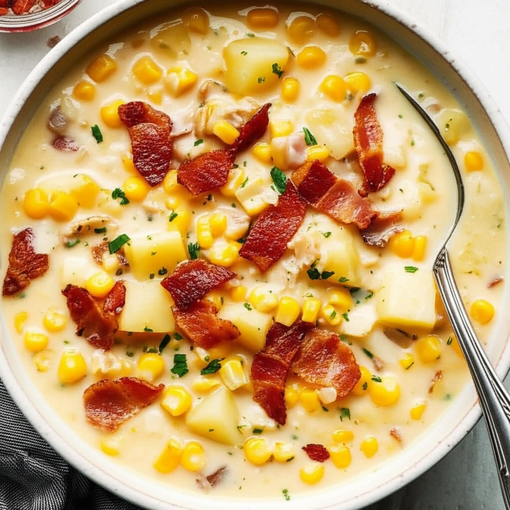 Best New England Corn Chowda Chowder image