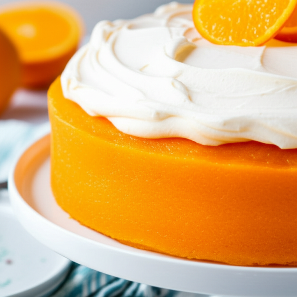 Best Orange Creamsicle Cake image