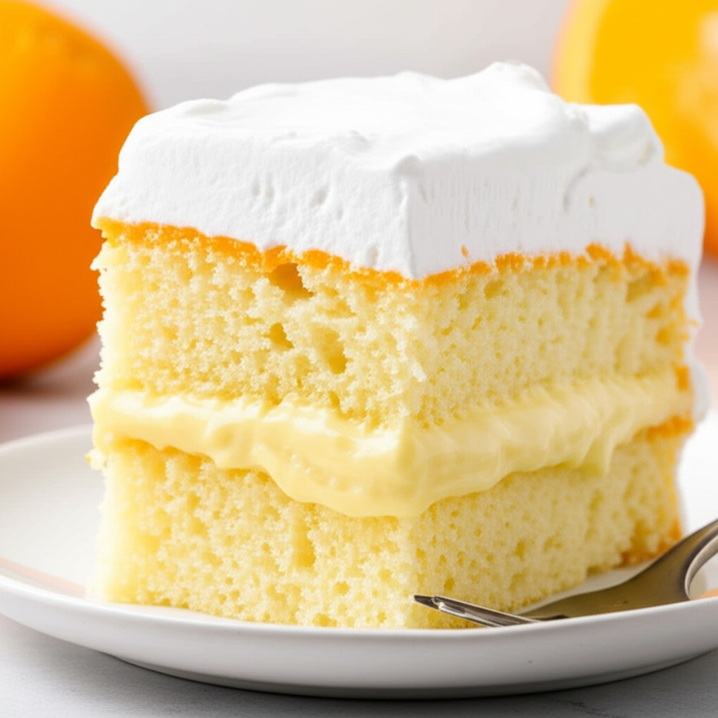 Best Orange Dreamsicle Cake image