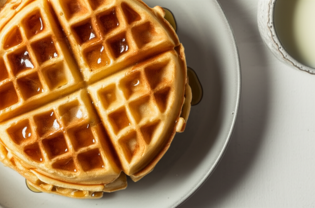 Best Overnight Waffles image